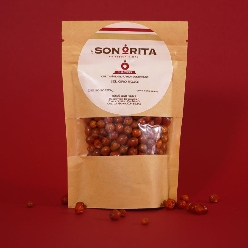 Bolsa Krat Chiltepín Entero 35 gr