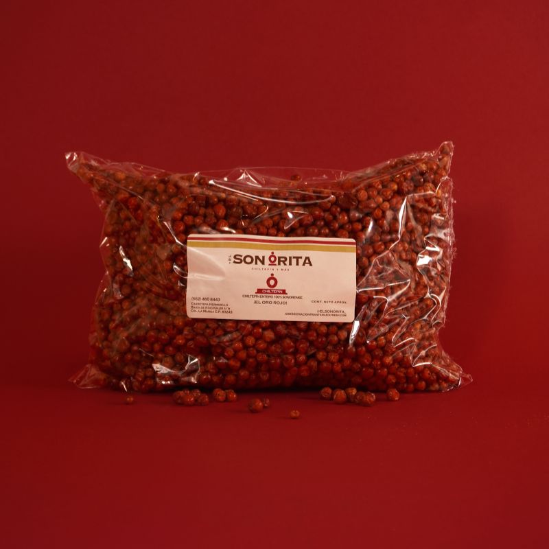 Bolsa Celofán Chiltepín Entero 500 gr